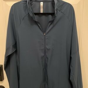 Women’s Adidas Blue lightweight Athletic Jacket